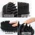 Upgrade Body Scrubber and Hair Shampoo Brush, Premium Silicone Loofah, Exfoliating Shower Scrubber, Scalp Massager for