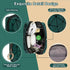 4.5" Small Makeup Bag for Women, Mini Cosmetics Pouch with Zipper for Girls, Green, Small
