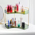 Multifunctional 2-Tier Corner Bathroom Organizer - Skincare Makeup Shelf, Corner Storage for Bathroom Vanity and Kitchen