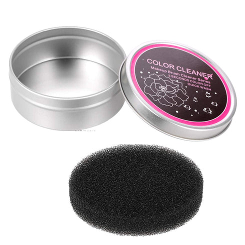 Yuyeran 2Pcs/Set Makeup Brushes Cleaner Sponge, Dry Brushes Cleaner for Eye Shadow or Blush