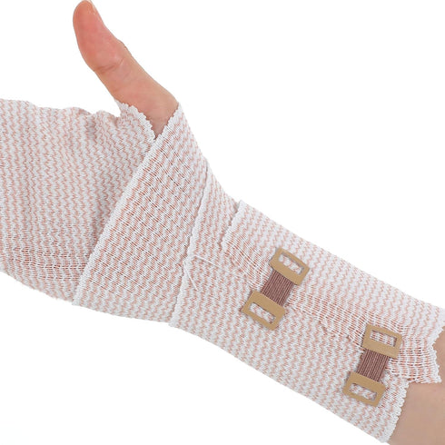 Sorcristy 30 Pack Elastic Bandage Clips, Bandage Wrap Clips Stretch Metal Clip, Swathe Fasteners Pins, Replaceable