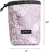 Jadyn Cinch Top Compact Travel Makeup Bag, Cosmetic Organizer for Women (Dusty Lavender)