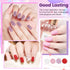 JODSONE Gel Nail Set, 20 Colors High Shine Gel Polish with Base Top Matte Coat, Gorgeous Gifts Show Charm