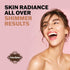 Fake Bake Bronzy Babe Body Glow, 2oz Tinted Moisturizer Lotion for Face & Body, Makeup & Skincare