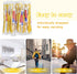 Disposable Toothbrushes with Toothpaste, Pack of 20, Yellow Hollow Toothbrush with 10g Toothpaste Individually Wrapped.