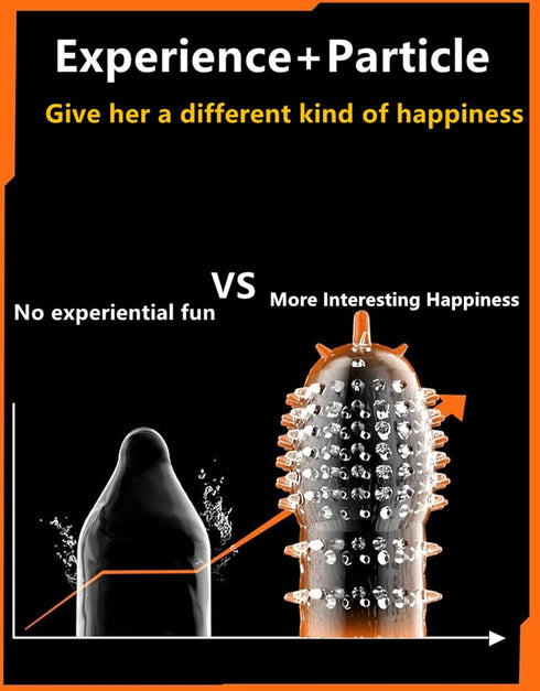 XCASLY 4 4 Condoms for Male, Designs, Transparent Pieces