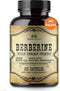 Berberine Capsules with Ceylon Cinnamon & Turmeric, Non GMO Dietary Supplement for Immune Support, 1000mg