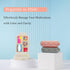Pill Organizer with 161 Labels, Travel Daily Pill Container, Mini Medication Organizer, 7 Day Pill Organizer (Blue, 1