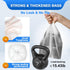Charmount Small Trash Bags 1.2 Gallon, 102 Count Garbage Bags, Bathroom Trash Can Liners, Fit 4.5-5 Liter Clear