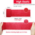Self Adherent Cohesive Bandage Latex 3"x5 Yards, 12 Rolls First Aid Bandages for Wrist Ankle Sprain, Red