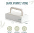 Powerstone Large Pumice Cleaning Stone - 20% Denser with Fine Grit | 5" x 3" x 1.5" | Removes Stubborn Stains