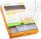Heavy Duty Plastic Cutlery Set - Disposable 30 Forks, 30 Spoons, 30 Knives, Clear, Pack of 90