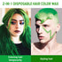 SOVONCARE Green Temporary Hair Color Wax - Washable Gray Hair Dye for Men & Women, 4.23 oz, All-Day Hold Styling Clays