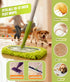 Hoapavi 6 Pack Reusable Microfiber Mop Pads Compatible with Swiffer Sweeper Mop, Washable Wet Mopping Pad Refills