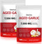 VOGSIG Aged Garlic Extract, 600 Count 7500mg Odorless Organic Garlic Extract Capsules, Heart