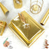Gold Wrapping Paper Roll, Solid Color Metallic Wrapping Paper, Matte Wrapping Paper Roll, Gold Gift Wrapping Paper for Birthday Wedding Christmas Mother's Day Baby Shower, 17 Inches x 32.8 Feet