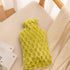 VERVEIO 1700ml, Hot Water Bottle with Plush Cover Hot Water Bag for Pain Relief, Warm Compress for Cramps, Reusable