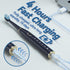 7AM2M Sonic Electric Toothbrush for Adults and Kids, Navy - High Power with 8 Brush Heads & 5 Modes