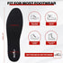 ERGOfoot Height Increase Insoles for Men Women - Adjustable Invisible Shoe Lifts & Height Boosters