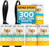 Lint Rollers for Pet Hair, Sticky Remover for Couch, Clothes, Furniture, and Carpet, 5 Large Lint Rollers