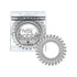 invisibobble Power Traceless Spiral Hair Ties, Pack of 3 Crystal Clear, Gentle for Thick Hair