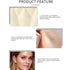 MEICOLY Baked Highlighter Powder Palette, Natural Face Highlighter Shimmer Powder, Long Lasting Glittery Makeup