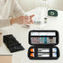 Canboc Carrying Case for EpiPen Trainer x2, Medical Supplies Case with Mesh Pocket for Auvi-Q, Allergy Medicine
