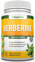 Berberine 1200Mg Per Serving, 90 Vegetarian Capsules, Pure HCL Extract Supplement for Immune Health