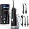 COSLUS Water Dental Flosser Teeth Pick: Portable Cordless Oral Irrigator, 300ML, IPX7 Waterproof Electric Waterflosser