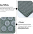 Set Acupressure Mat and Massage Pillow with Carry Bag for Relief and Muscle Relaxation, Portable Yoga Exercise Mat