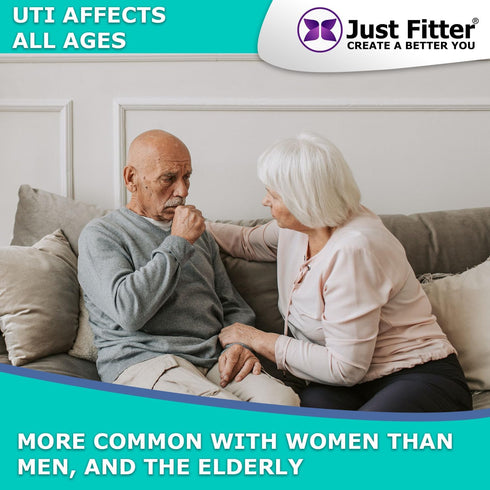 UTI Urine Test Strips, Simple and Fast Urinary Tract Infection Testing Kit for Nitrite and Leukocytes