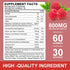(2 Pack) Sugar Free Magnesium Glycinate Gummies - 500mg Magnesium with Sleep & Calm Support, 120 Raspberry Gummies