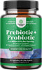 Prebiotics and Probiotics Gut Health Supplement - Probiotic Capsules for Digestive Support