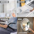 Shower Squeegee for Bathroom Tile, Glass Shower Doors, Mirror – Silent Streak-Free Window Cleaner with Non-Slip Handle