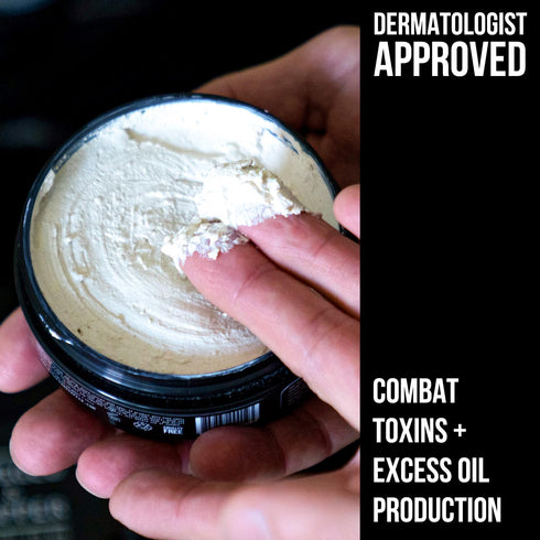 RUGGED & DAPPER Premium Face Mask for Men, Deep Pore Cleansing Treatment, 5.5 Oz