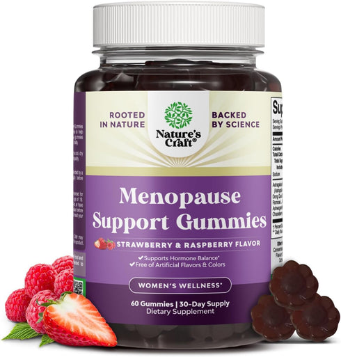 Womens Menopause Gummies with Dong Quai - Menopause Vitamins for Women with