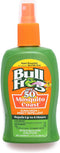 Bullfrog Mosquito Coast Bug Spray - Insect Repellent + Sunscreen SPF 50, Pump Spray 4.7 Fl Oz