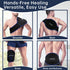 Extra Large Ice Pack for Back Pain Relief - 2 Pack Reusable Gel Hot Cold Pack for Lumbar, Sciatica, Herniated Disc
