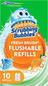 Scrubbing Bubbles Fresh Brush Flushable Refills, Citrus Action Scent, 10 Count Per Box, Pack of 3 Boxes