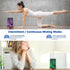 EQUSUPRO Essential Oil Diffuser 150ml, Metal Aromatherapy Ultrasonic Cool Mist Diffuser with Auto Shut-Off, 7 Color LED