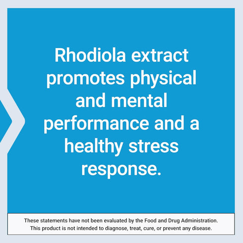 Life Extension Rhodiola Extract | 250 mg | 60 Capsules | Promotes Physical and Mental Performance