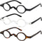 Success Eyewear Reading Glasses Set of 3 - Spring Hinge Professor Readers for Men and Women, Quality Fashion Glasses