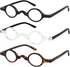 Success Eyewear Reading Glasses Set of 3 - Spring Hinge Professor Readers for Men and Women, Quality Fashion Glasses