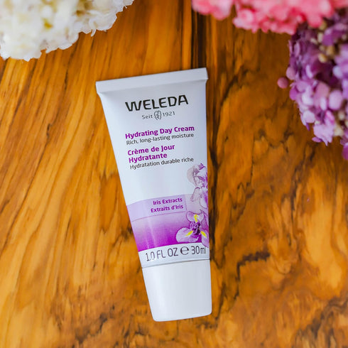 Weleda Hydrating Day Face Cream, 1 Fluid Ounce, Plant Rich Moisturizer with Iris Root
