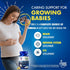 Vegan Prenatal DHA, EPA, & Omega3, Qwell Better Than Fish Oil Supplements, 60Ct for Brain Development