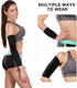 HEALLILY 1 Pair Black Slimming Arm Sleeves, Elastic Compression Arm Shapers for Women Weight Loss Post Surgical