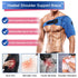 Heated Shoulder Support Brace - USB Electric Heating Pad for Rotator Cuff Pain Relief (S)