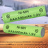 Yibatopow 16 Packs 500mAh 1.2v Rechargeable AAA Batteries,Triple A NiMH Precharged Solar Batteries for Outdoor Solar