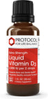 Protocol Liquid Vitamin D3 2,000 IU - Extra Strength for Bone & Teeth Support - 536 Servings, Non-GMO