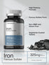 Horbaeach Iron Ferrous Sulfate 325mg | 180 Count | Vegetarian, Gluten Free & Non-GMO Dietary Supplement